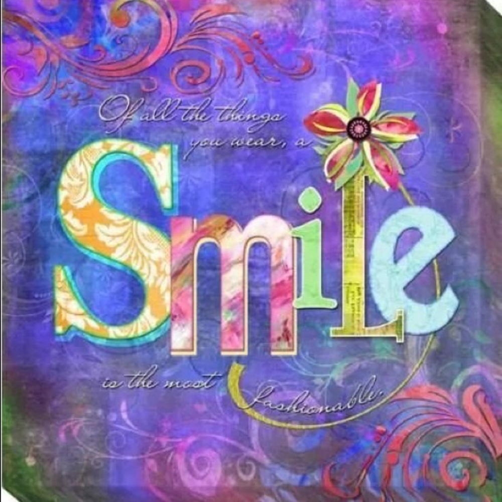 Your best accessory is your smile!! 😁